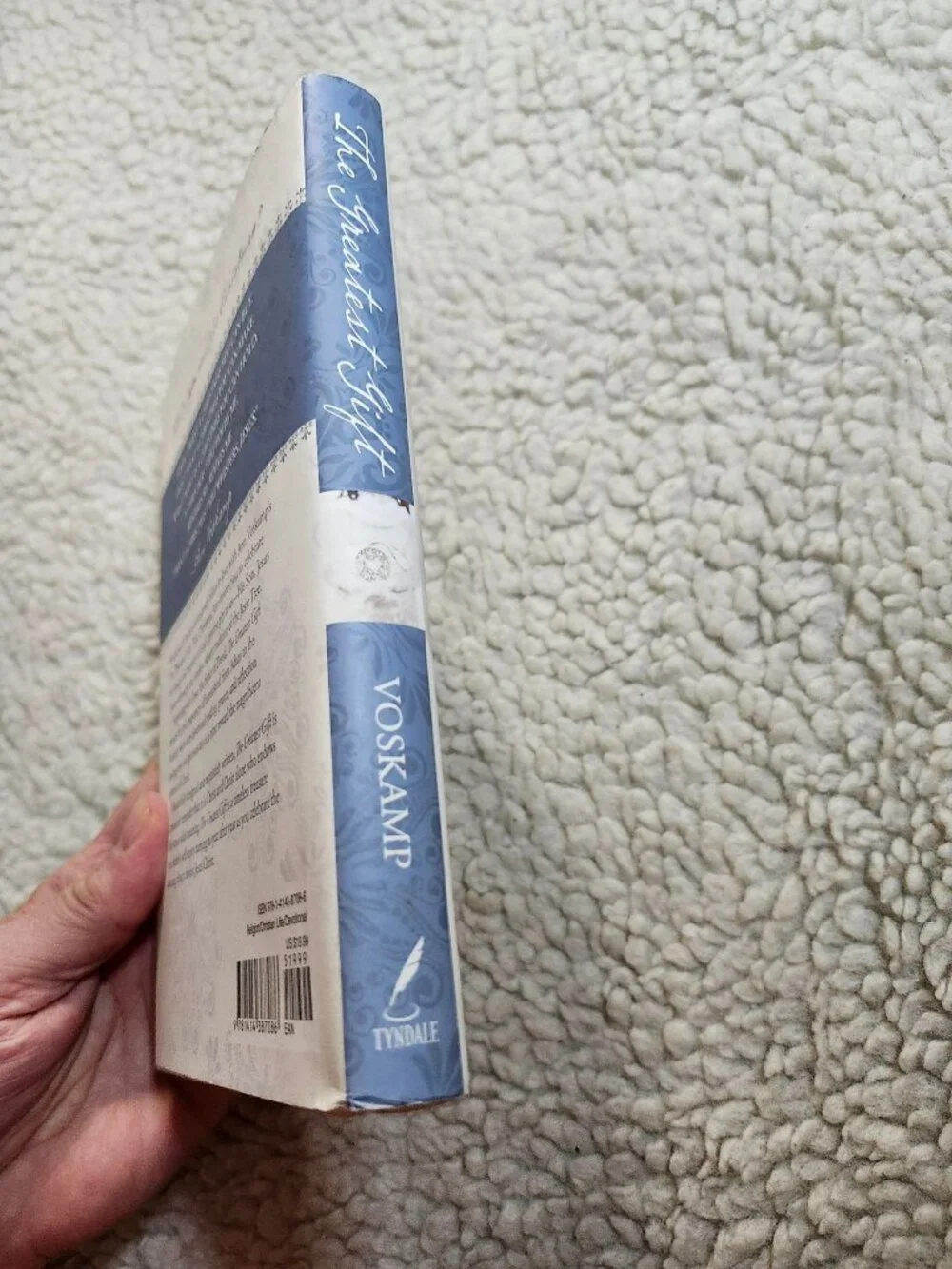 Ann Voskamp The Greatest Gift Hardcover Devotional Advent Christms 9781414387086 - Picture 12 of 13